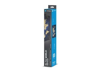 Podkładka pod mysz Natec World Deep Blue 800x400 mm funkcjonalna elegancka
