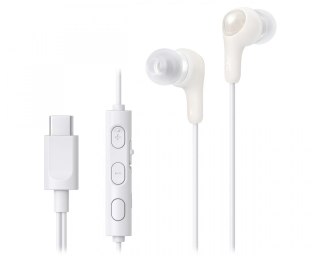 Słuchawki JVC HA-FR9UC białe przewodowe douszne z USB-C