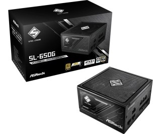 Zasilacz ASRock SL-650G 650W 80PLUS GOLD modularny z aktywnym PFC