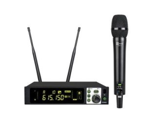 Mikrofon bezprzewodowy Avtek WM 1H z adapterem rack i True Diversity