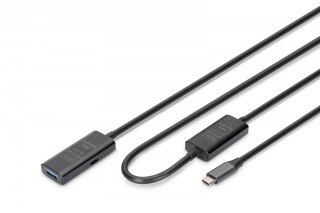 Kabel przedłużający aktywny USB-C USB-A 10m 5Gbps do urządzeń komputerowych