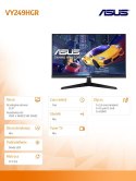 Monitor Asus VY249HGR 23.8 FHD 120Hz IPS z technologią Eye Care