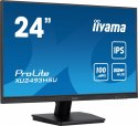 Monitor IIYAMA ProLite XU2493HSU-B7 24 cale FHD IPS z hubem USB i głośnikami