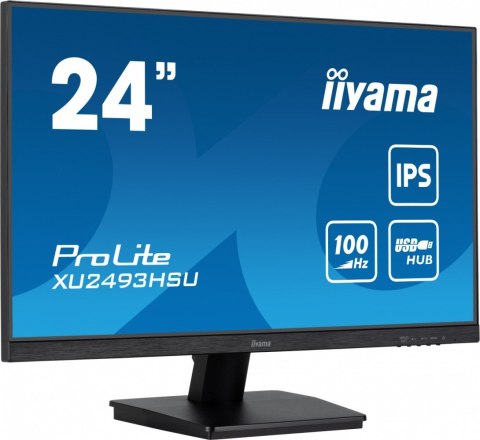 Monitor IIYAMA ProLite XU2493HSU-B7 24 cale FHD IPS z hubem USB i głośnikami