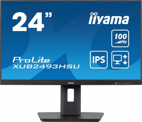 Monitor IIYAMA ProLite XUB2493HSU-B7 24 cal IPS FHD 100Hz z USB