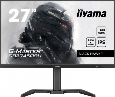 Monitor IIYAMA G-MASTER GB2745QSU-B2 27 cali IPS QHD 100Hz 1ms