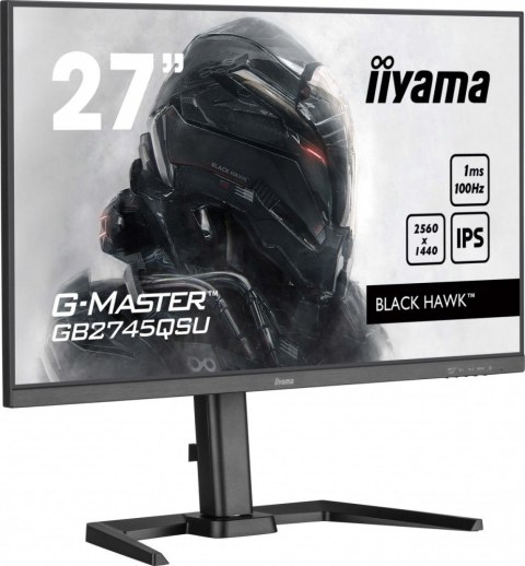 Monitor IIYAMA G-MASTER GB2745QSU-B2 27 cali IPS QHD 100Hz 1ms