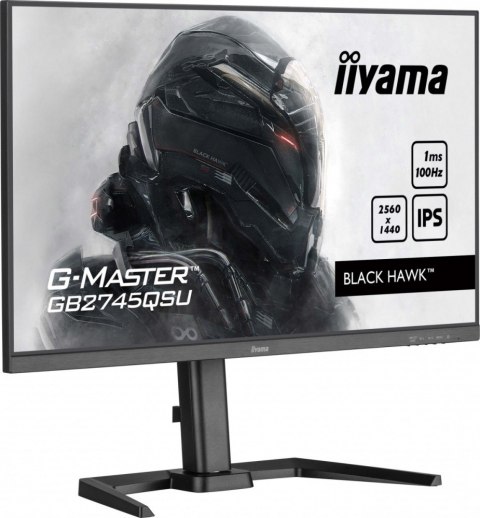 Monitor IIYAMA G-MASTER GB2745QSU-B2 27 cali IPS QHD 100Hz 1ms