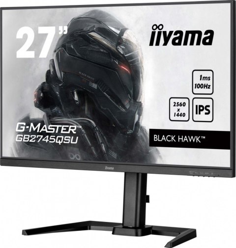 Monitor IIYAMA G-MASTER GB2745QSU-B2 27 cali IPS QHD 100Hz 1ms