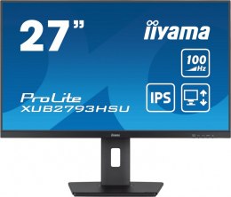 Monitor IIYAMA ProLite XUB2793HSU-B7 27 cali IPS Full HD 100Hz