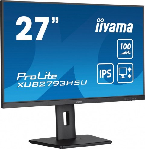 Monitor IIYAMA ProLite XUB2793HSU-B7 27 cali IPS Full HD 100Hz