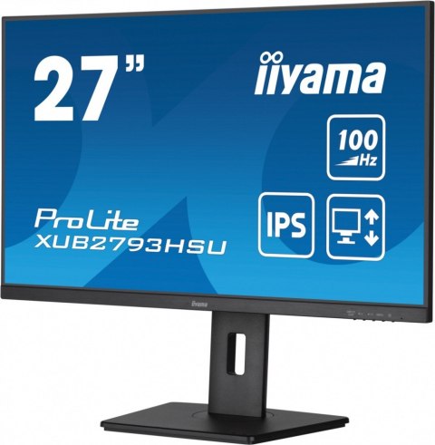 Monitor IIYAMA ProLite XUB2793HSU-B7 27 cali IPS Full HD 100Hz