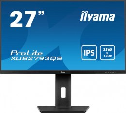 Monitor IIYAMA ProLite XUB2793QS-B7 27 IPS QHD 100Hz z regulacją wysokości