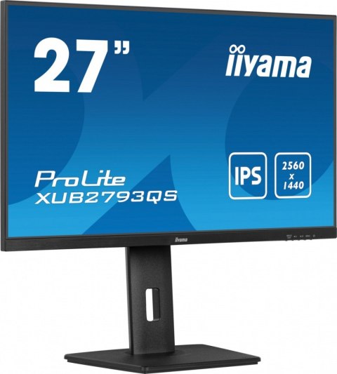 Monitor IIYAMA ProLite XUB2793QS-B7 27 IPS QHD 100Hz z regulacją wysokości