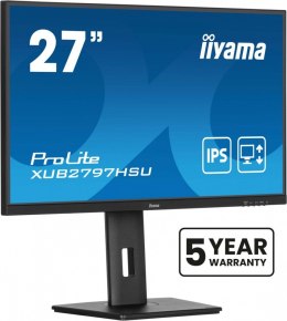 Monitor IIYAMA ProLite XUB2797HSU-B2 27 IPS FHD 100Hz z regulacją wysokości