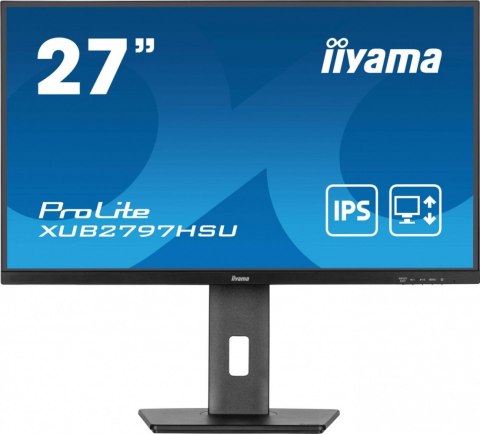 Monitor IIYAMA ProLite XUB2797HSU-B2 27 IPS FHD 100Hz z regulacją wysokości