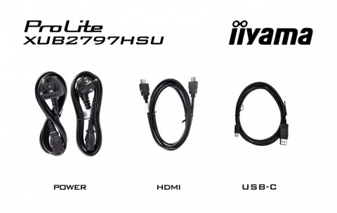 Monitor IIYAMA ProLite XUB2797HSU-B2 27 IPS FHD 100Hz z regulacją wysokości