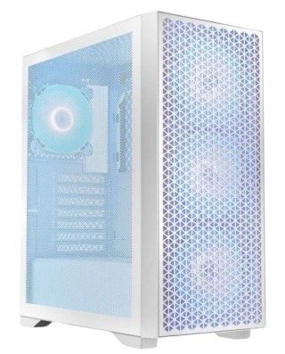 Obudowa Logic Concept Dart Pro ARGB Midi Tower Biała z wentylatorami