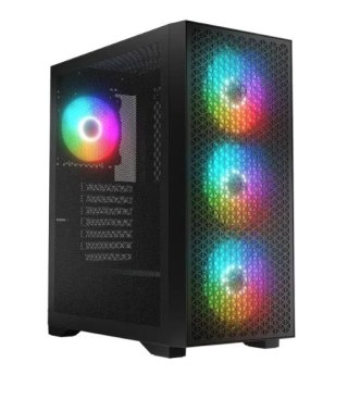 Obudowa Logic Concept Dart Pro ARGB Midi czarna przewiewna dla graczy