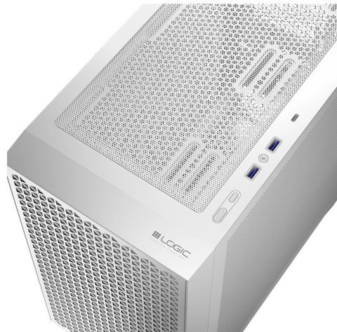 Obudowa Logic Concept Dart Pro Mini Biała przewiewna dla graczy