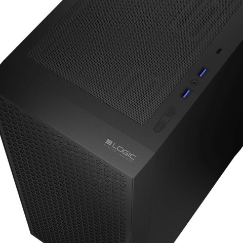 Obudowa Logic Concept Dart Pro Solid Midi czarna z wentylatorem