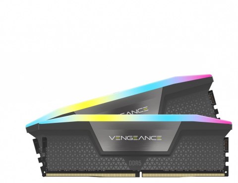 Pamięć DDR5 Corsair Vengeance RGB 32GB 6400MHz CL32 z podświetleniem