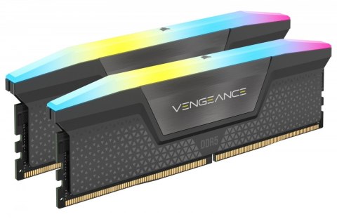 Pamięć DDR5 Corsair Vengeance RGB 32GB 6400MHz CL32 z podświetleniem