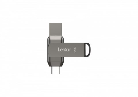 Pendrive Lexar Dual Drive D400 128GB USB-C/A 3.1 130MB/s szary