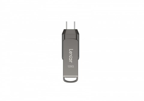 Pendrive Lexar Dual Drive D400 128GB USB-C/A 3.1 130MB/s szary