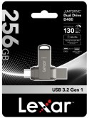 Pendrive Lexar Dual Drive D400 256GB USB-C USB 3.1 szybki i bezpieczny
