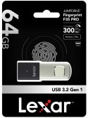 Pendrive Lexar F35pro 64GB USB 3.2 z odciskami palców 300MB/s