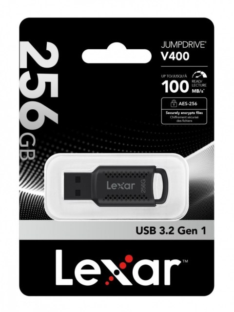 Pendrive Lexar JumpDrive V400 256GB USB3.0 100MB/s czarny