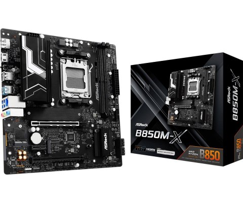 Płyta główna ASRock B850M-X AM5 mATX DDR5 z M.2 USB-C