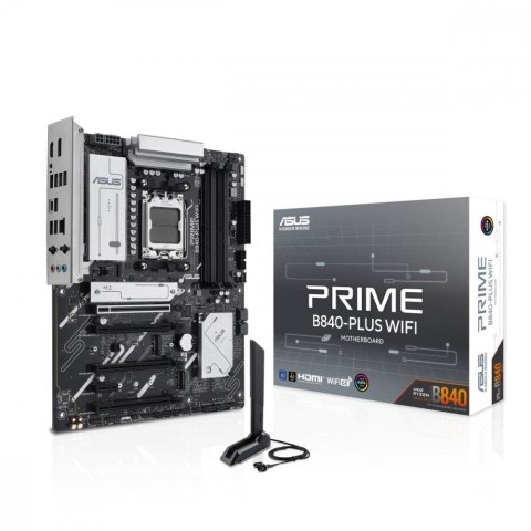 Płyta główna Asus PRIME B840-PLUS WIFI AM5 DDR5 dla Ryzen 9000 4xM.2
