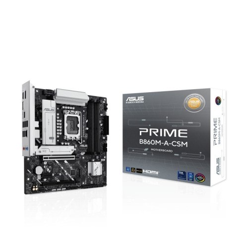 Płyta główna Asus PRIME B860M-A-CSM DDR5 Intel B860 256GB micro ATX