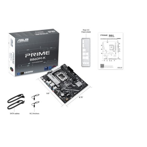Płyta główna Asus PRIME B860M-K mATX DDR5 USBC do gier