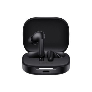 Słuchawki bezprzewodowe XIAOMI Redmi Buds 6 czarne lekkie z redukcją szumów AI