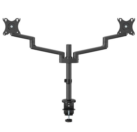 Uchwyt biurkowy Neomounts DS60-425BL2 do 2 monitorów 27 cali