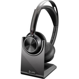 Słuchawki Poly Voyager Focus 2 USB-C/A z podstawką ładującą