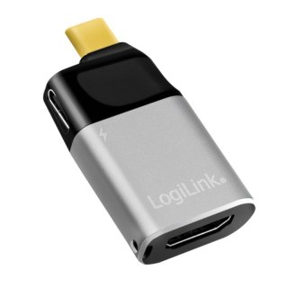 Adapter USB Type-C HDMI 4K PD kompaktowy konwerter LogiLink
