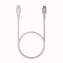Kabel USB-C PowerFlex 100W 1.2m silikonowy biały szybkie ładowanie