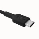 Kabel USB-C PowerFlex 100W silikonowy 1.2m czarny do ładowania