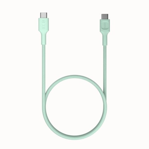 Kabel USB-C PowerStream 100W 1,2m wytrzymały nylonowy zielony