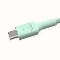 Kabel USB-C PowerStream 100W 1,2m wytrzymały nylonowy zielony