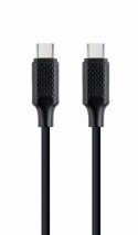 Kabel USB-C Gembird 100W Power Delivery 1.5m czarny