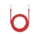 Kabel USB Typ C do Typ C 12A 1M czerwony szybkie ładowanie OnePlus