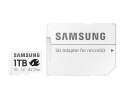 Karta pamięci Samsung MB-MD1T0SA/LC1 1TB microSD PRO Plus szybka