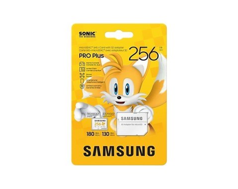 Karta pamięci Samsung MB-MD256SA/LC1 256GB Sonic PRO Plus szybka A2