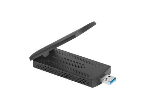 Karta sieciowa Lanberg NC-3000-WI USB 3.0 AX3000 WiFi 6 tri-band
