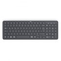 Klawiatura Hama WK-300 bezprzewodowa czarna cicha z multi-device